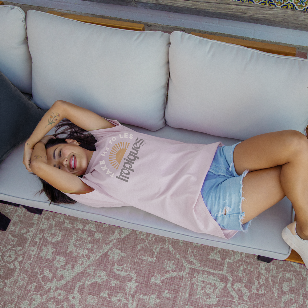 Les Tropiques Boyfriend Tee - Image 2
