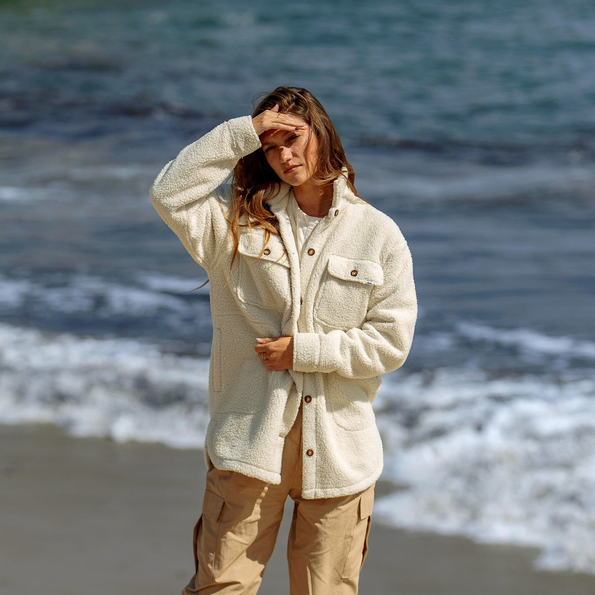 Sammie Sherpa Shacket - Image 2