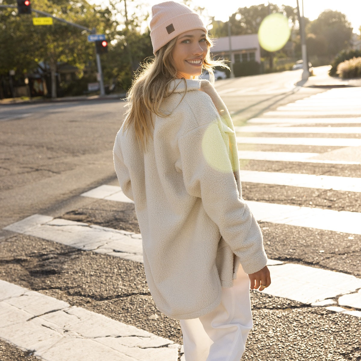 Sammie Sherpa Shacket - Image 4